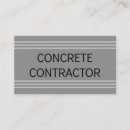 Search for concrete construction business cards Industry