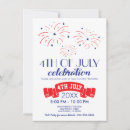 Search for fireworks 4x6 invitations July