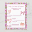 Search for baby shower word scramble Floral