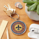 Search for fleur de lis key rings Louisiana