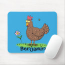 Search for funny chicken mouse mats Poultry