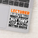 Search for teaching profession stickers Teacher