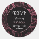 Search for rsvp wedding stickers Leaves