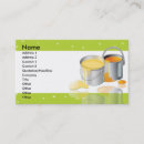 Search for paintbrush business cards Decorating
