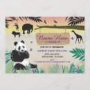 Search for zoo panda invitations Party