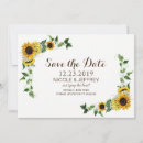 Search for barn wedding save the dates Sunflower
