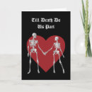 Search for heart and skull valentines day cards Skeleton