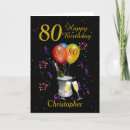 Search for dads 80th birthday cards Eightieth