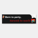 Search for balloon bumper stickers Party