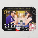 Search for movie ticket invitations Clapperboard