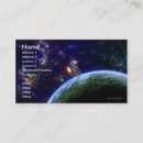 Search for deep space business cards Digital