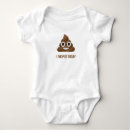 Search for poop emoji baby clothes I pooped today