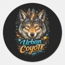 Search for coyotes stickers Wildlife