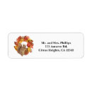 Search for fall leaves wedding return address labels Party