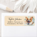 Search for welsh return address labels Dog
