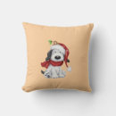 Search for christmas dog cushions Snow