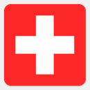 Search for cross flag stickers Swiss