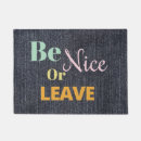 Search for funny go away doormats Leave
