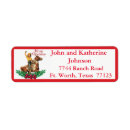Search for western horse return address labels Cowboy
