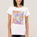Search for purple flower pattern tshirts Retro
