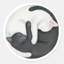 Search for yin yang cats stickers Zen