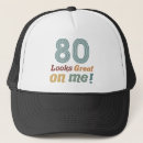 Search for 80th birthday hats Over the hill