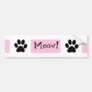 Search for meow bumper stickers Cute