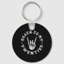 Search for skeleton bones key rings Black and white
