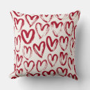 Search for red heart design cushions Pattern