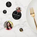 Search for graduation party supplies Black and white