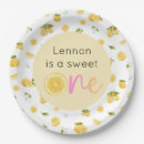 Search for lemon paper plates 1st birthday