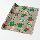 Search for elves wrapping paper Merry christmas