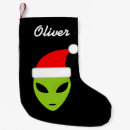 Search for alien christmas stockings Santa