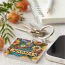 Search for purple daisy key rings Elegant
