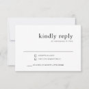 Search for classy wedding rsvp cards Black and white