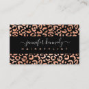 Search for foil print business cards Leopard