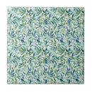 Search for leaf pattern tiles Blue