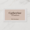 Search for web developer business cards Website