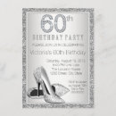 Search for silver glitter invitations Glam