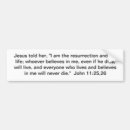 Search for resurrection bumper stickers God