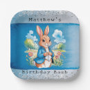 Search for bunny birthday plates Peter rabbit
