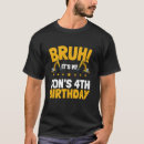 Search for 4th birthday tshirts Excavator