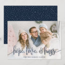 Search for hug christmas cards Typography