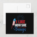 Search for bang postcards Fourth of july
