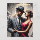 Search for jazz dancing postcards Vintage