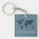 Search for adventure begins key rings Travel