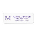 Search for letter return address labels Typography
