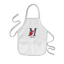 Search for monogram m aprons Floral