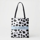 Search for cow tote bags Black and white cow