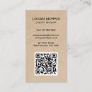Search for kraft business cards Simple